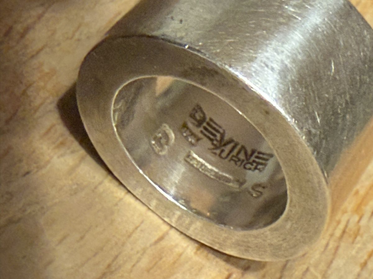Anelli: Devine Zürich 925 Silber Ring, Fingerring – Usato da Goldach venduto da Messerguru 2