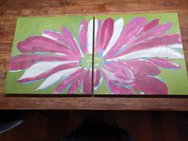 Bild 2-teilig auf Leinwand