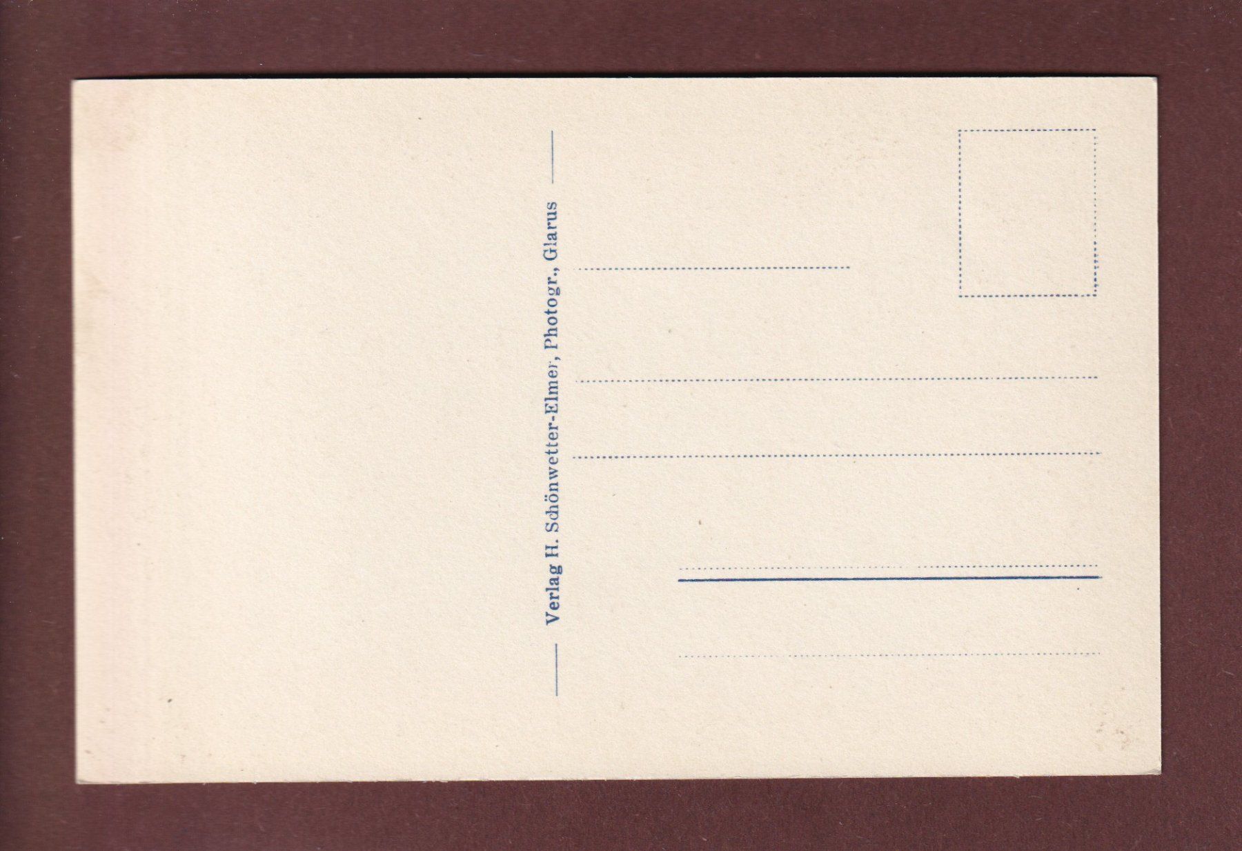 Cartoline postali: BRAUNWALDTERRASSE vom Nussbühl – Usato da Pully venduto da nicecards 1