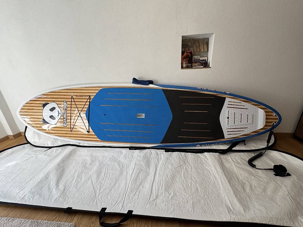 Tavole da surf e di nuoto: Paddle rigide Panda Sup Yushania 11'3'' – Usato da Cully venduto da adpe187 4