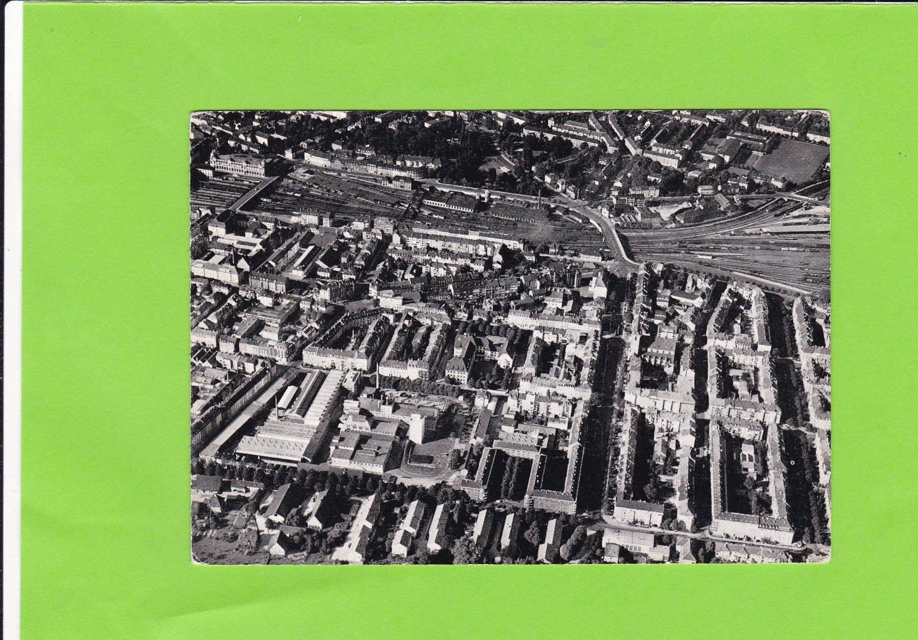 Cartoline postali: Luftaufnahme Balair AG: Basel, Gundeldingerquartier – Usato da St. Peterzell venduto da neckertal