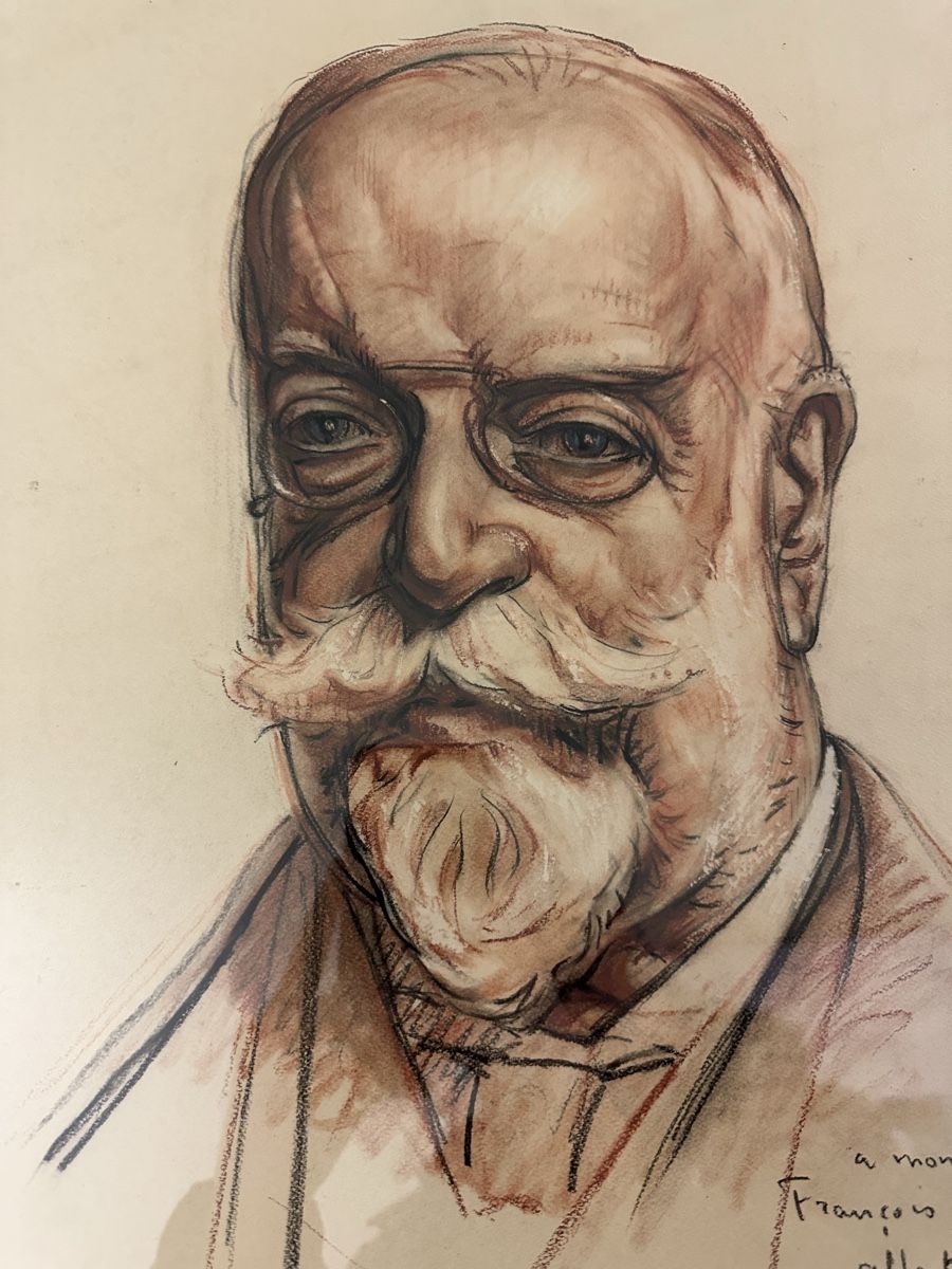 Dipinti: Portrait signé Vibert Pierre Eugène,1917. – Usato da Genève venduto da Tom6 1