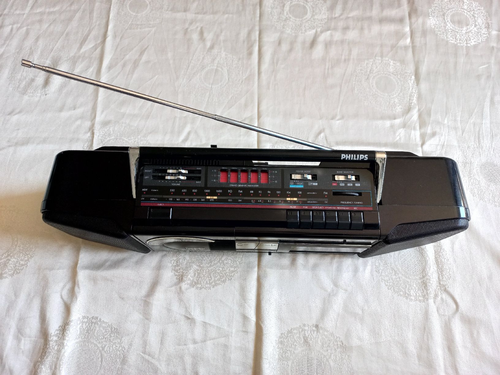 Philips Multimediaplayer & Streamer: Radio-cassette CD Philips vintage D 8884/00. – Gebraucht aus Dompierre FR von fat_xth5 9
