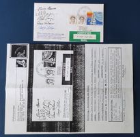 STS-26 Startbeleg 29.9.1988 mit Unterschriften + Zertifikat