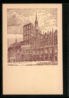Ganzsache PP69C1: Stralsund, Nedderdüts