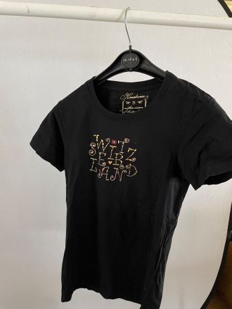 Schwarzes T-Shirt "Switzerland" Gr. S, von Kustom.ch