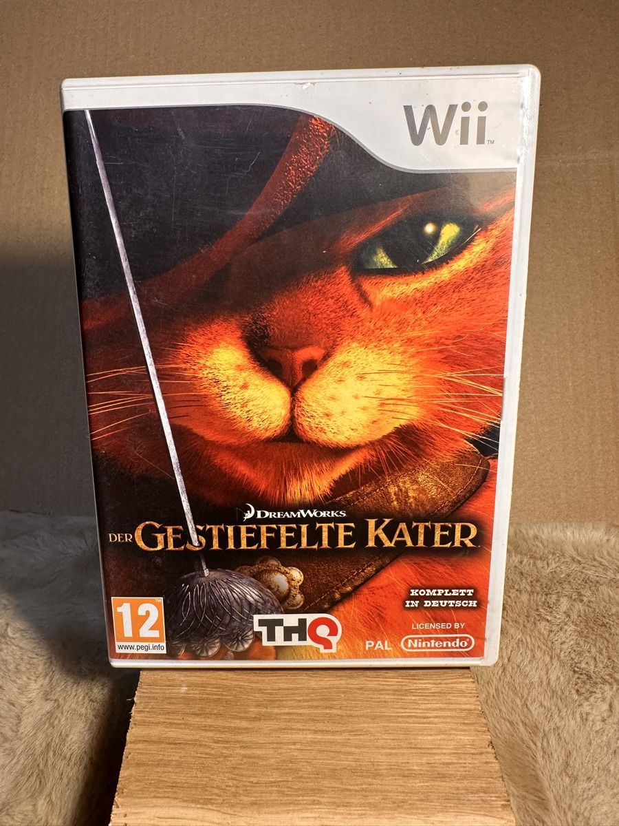 Nintendo Spiele: Wii Spiel Der gestiefelte Kater  – Gebraucht aus Hägendorf von tyl_kzs2