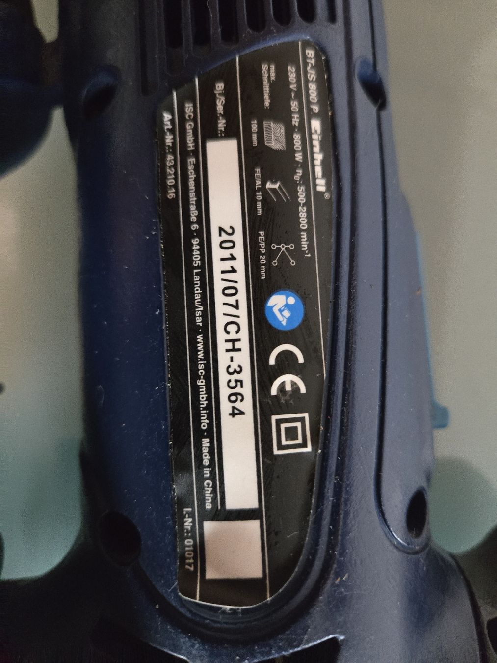 Einhell Seghe: Stichsäge Einhell BT-JS 800 P 800W gebraucht – Usato da Grünenmatt venduto da Brauni2 6