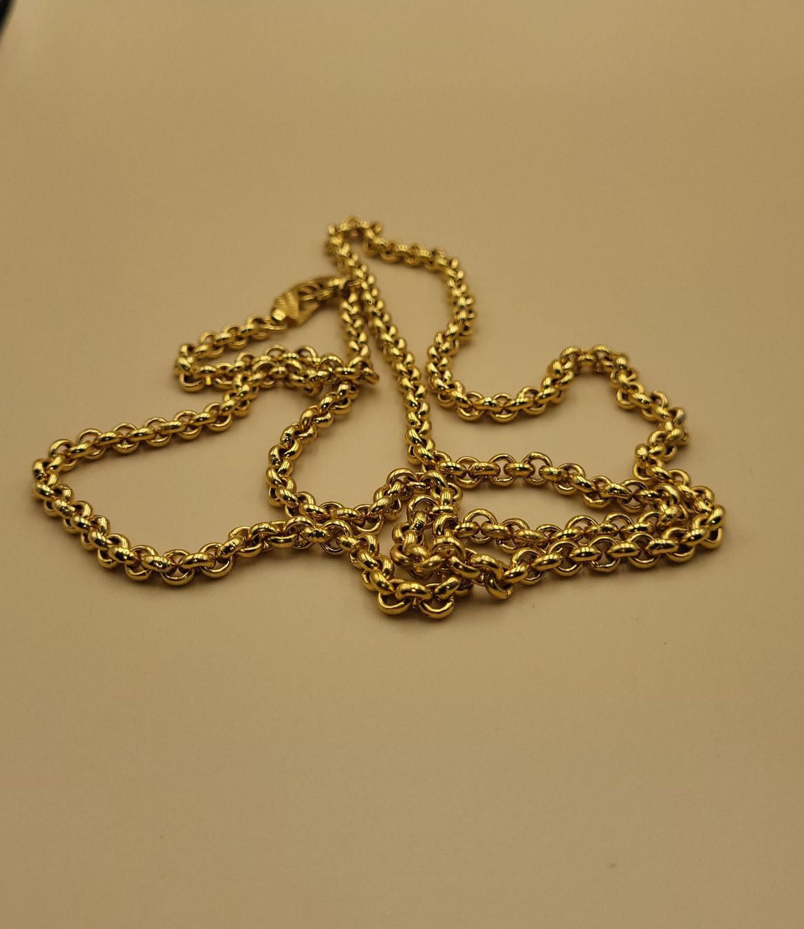 Catenine: Goldene Elegante Kette 80.5cm Lang – Usato da Wald ZH venduto da SwissPawnshop 5