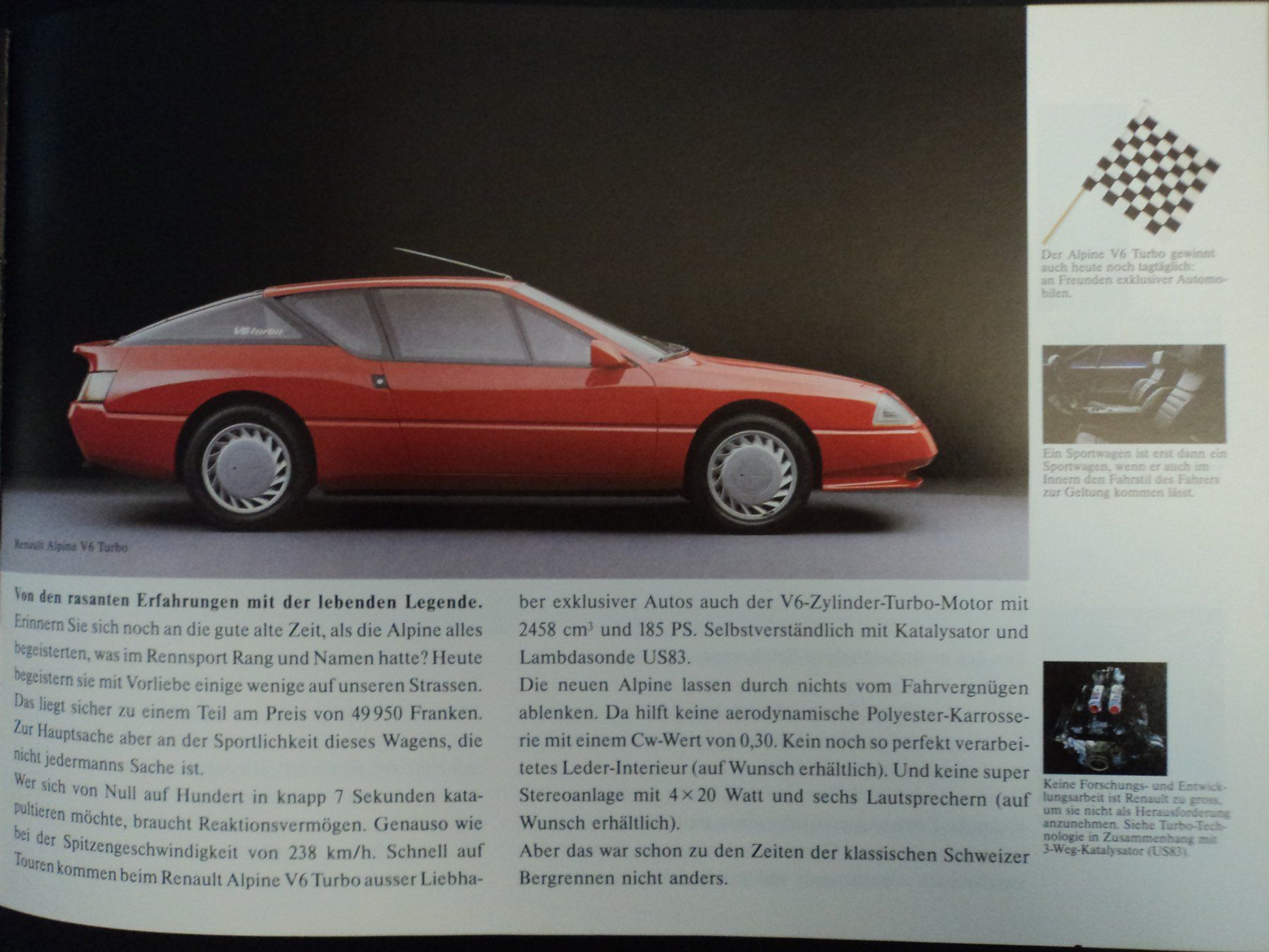 Renault Dokumente: Prospekt Renault Programm 1987 mit R5 GTE R9 GTE Nevada 25 – Gebraucht aus Schwarzenburg von modelCARama 2