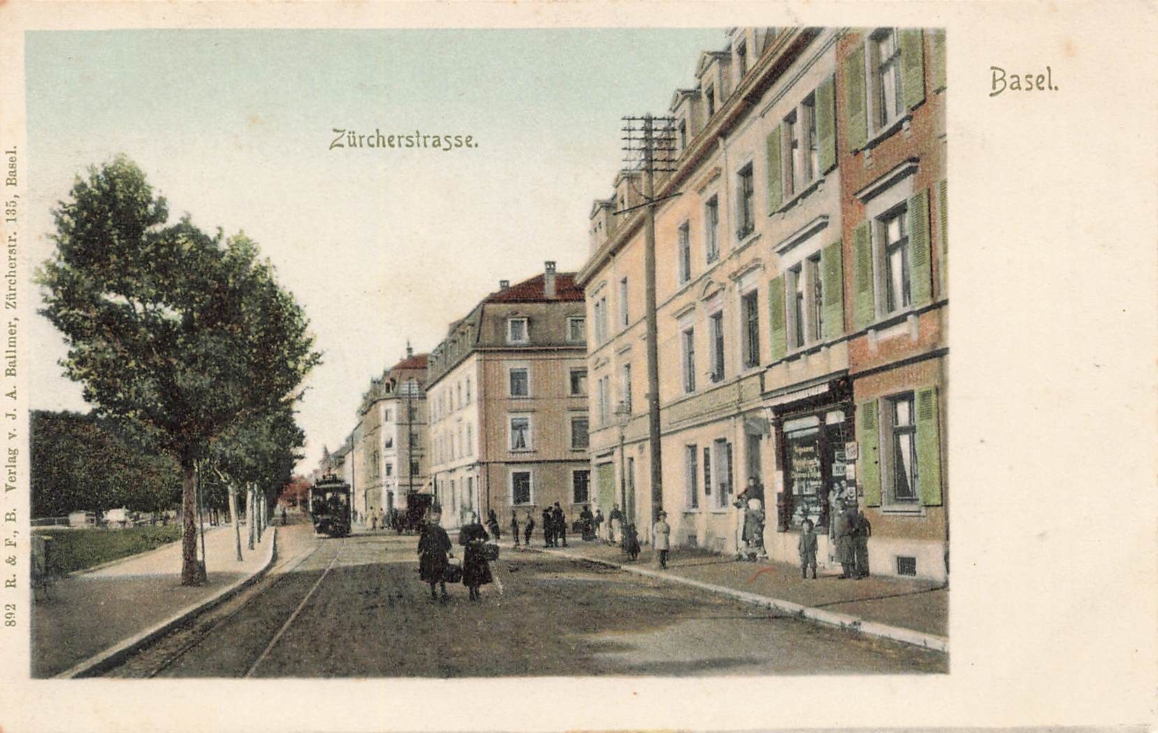 Cartoline postali: Basel BS Tram Straßenbahn – Usato da Biasca venduto da Blenio71
