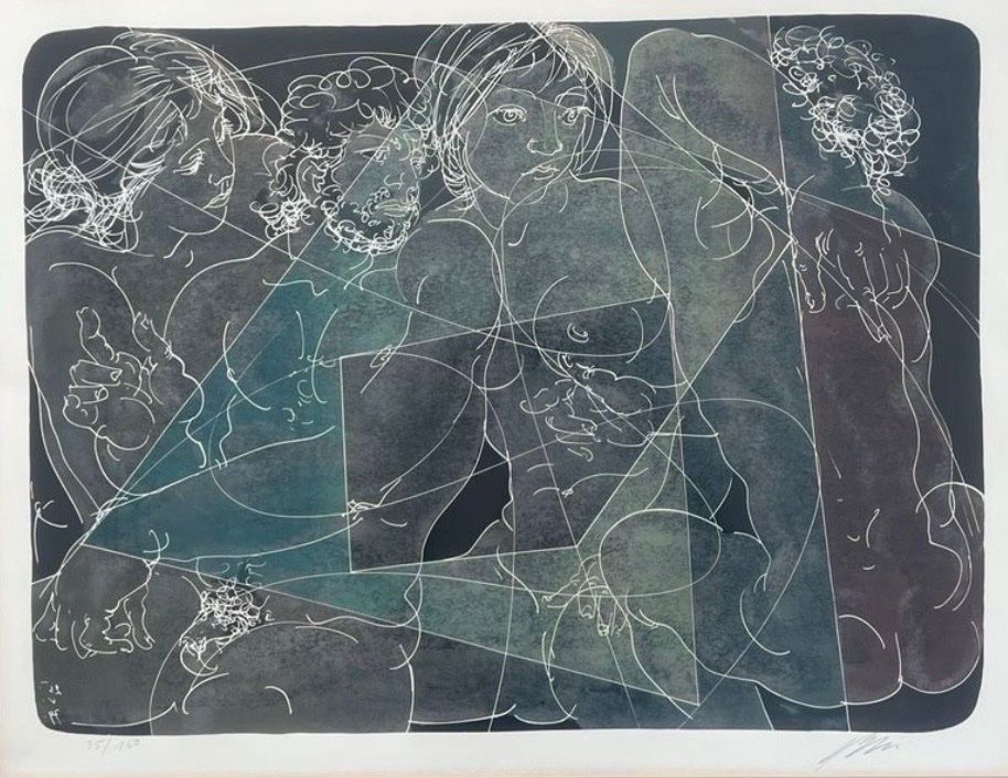 Arts picturaux & lithographies: Hans Erni, handsigniert und nummeriert – D'occasion à Rain par Pic-Ass 2