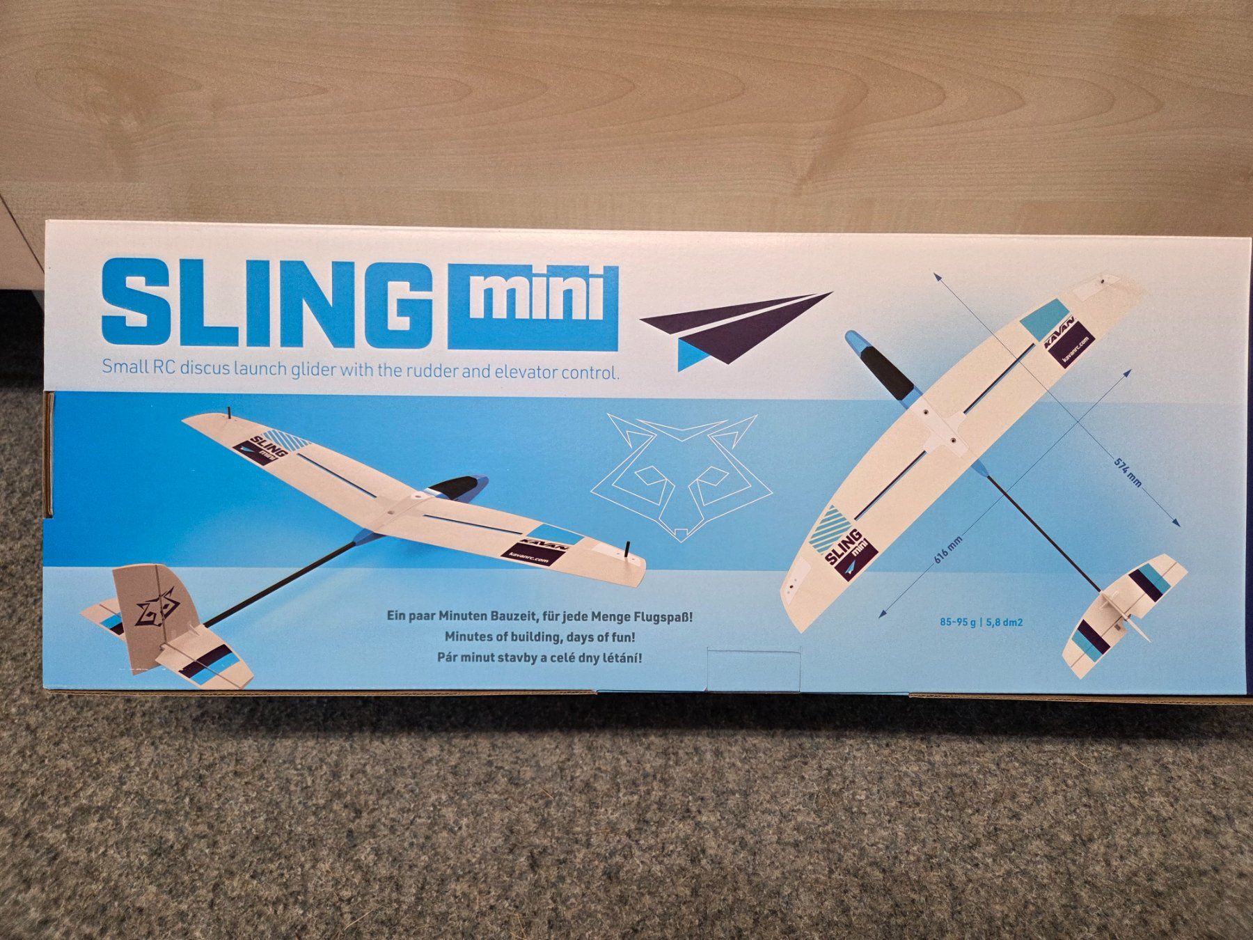 Modellismo RC: RC DLG Kavan Sling MINI 616mm ARF #KAV02.8099 – Nuovo e nell'imballaggio originale da Wetzikon ZH venduto da SCAMORA 6
