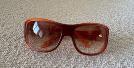 Sonnenbrille Dior braun orange Damen