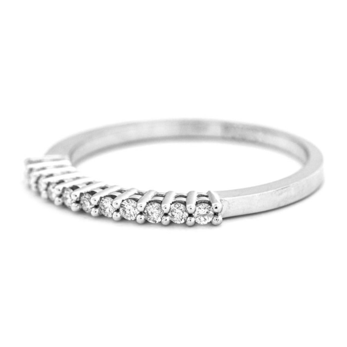 Ringe: Ring 14k Weissgold mit Diamanten 0.14ct – Neu und originalverpackt aus Winterthur von ArteRoma 3