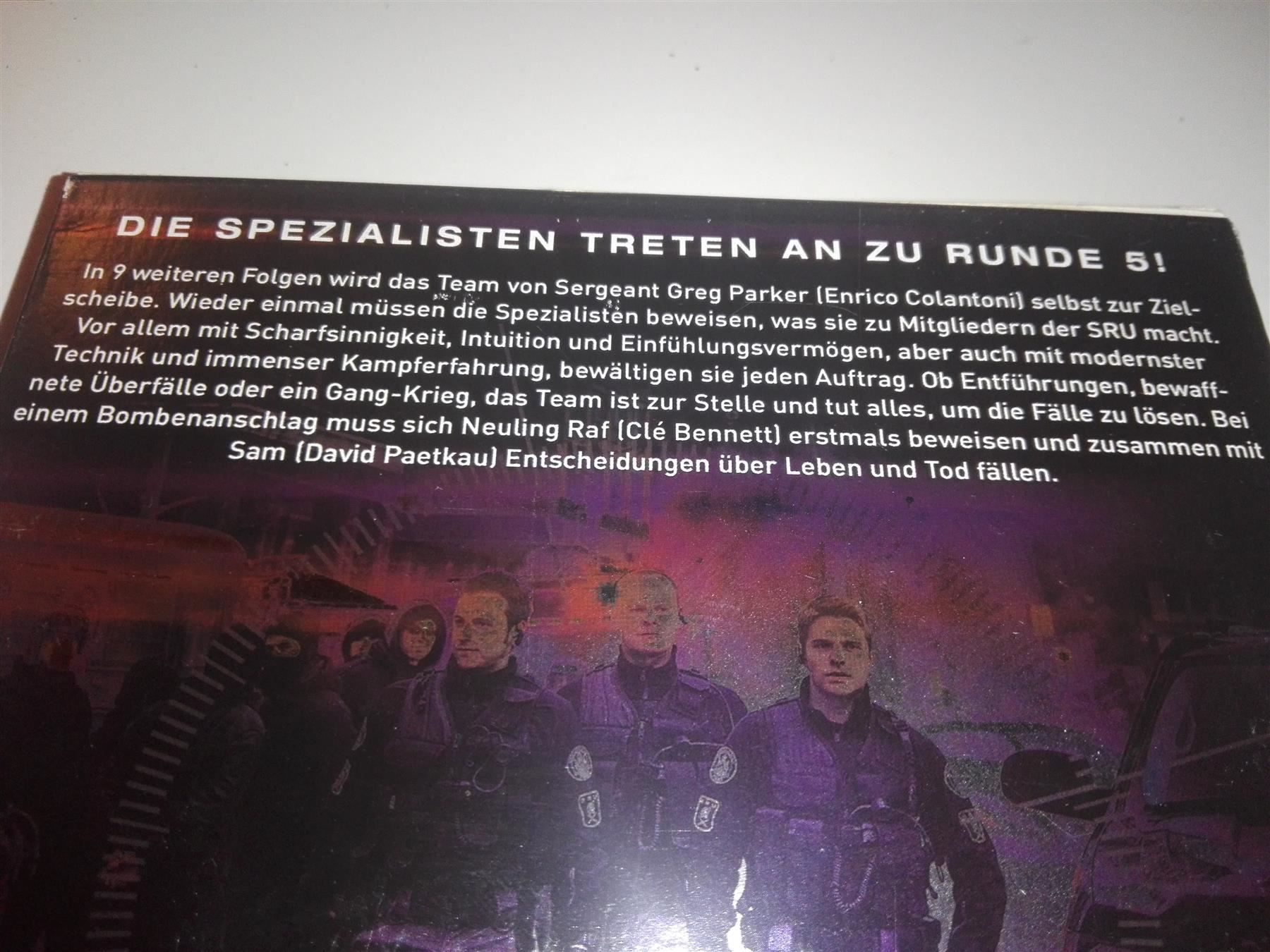 Tutti i DVDs: Flashpoint - Das Spezialkommando  (5.Staffel) – Usato da St.Galllen venduto da elkaphone 5