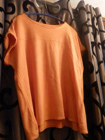Shirt von Canda, Gr. M, orange