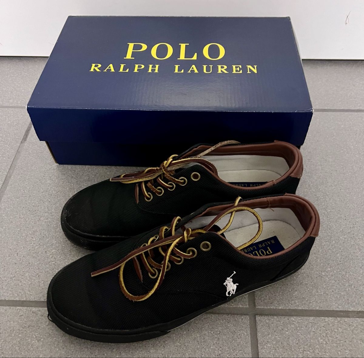 Ralph Lauren Herrenschuhe: Polo Ralph Lauren Schuhe Sneaker 40.5 – Gebraucht aus Rüschlikon von sweet_76