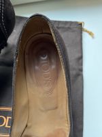 Tod’s 5 cm brown suede  heels