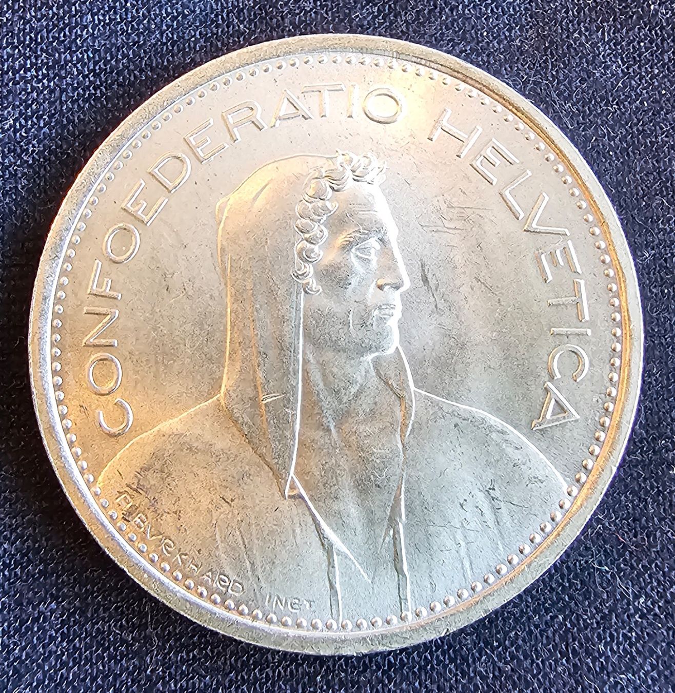 Tutti le monete: 5 Franken 1969 stgl. – Usato da Balsthal venduto da mil_js2d 1