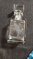 Schöne Flasche mit Pferdegravur