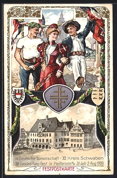 Ganzsachen: Ganzsache PP27 C105: Heilbronn, 38. Land – Gebraucht aus Berlin von bartko-reher