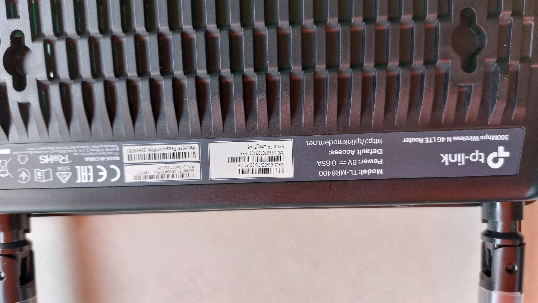 TP-Link Modem & Router: TP-Link TL-MR6400 300Mbit/s LTE 4G Router  – Usato da Hinteregg venduto da Amerizium 2