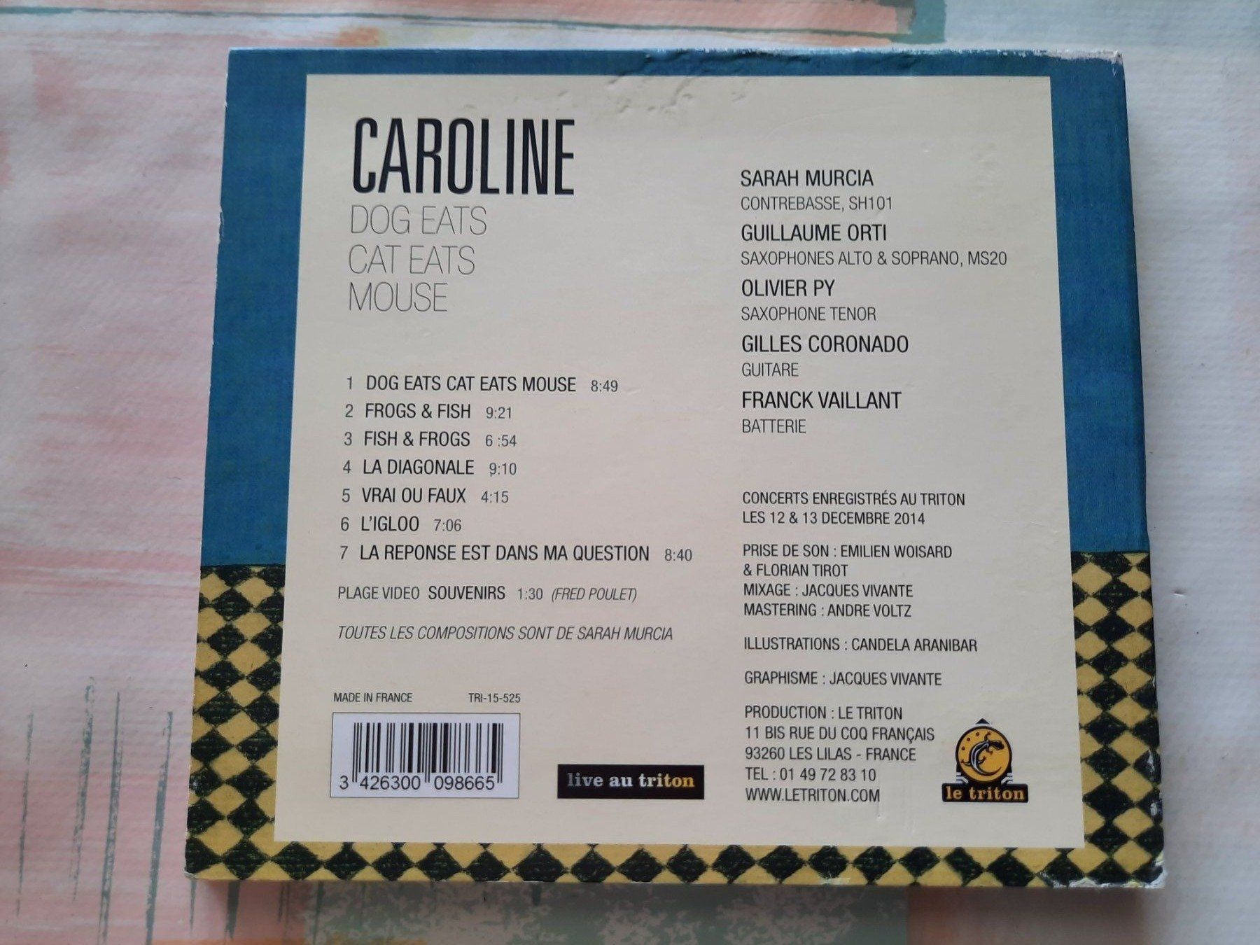 CDs: CD Caroline - Dog eats cats eats mouse – D'occasion à Pully par bro_n52j 1
