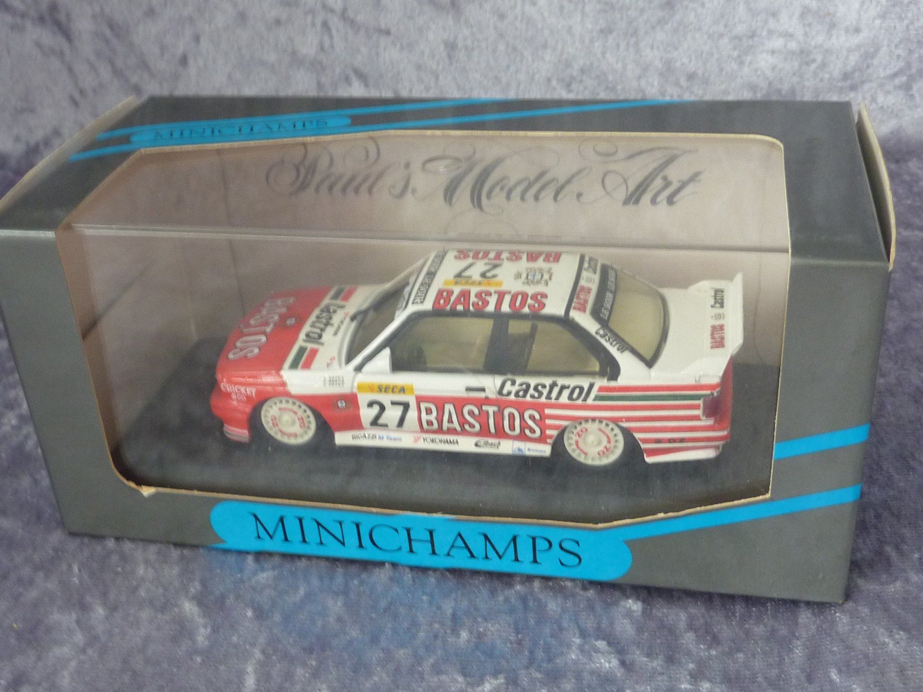 Minichamps Modellautos: BMW M3 E30 Bastos 1:43 – Neu (gemäss Beschreibung) aus Dürrenäsch von modellautos4you 1