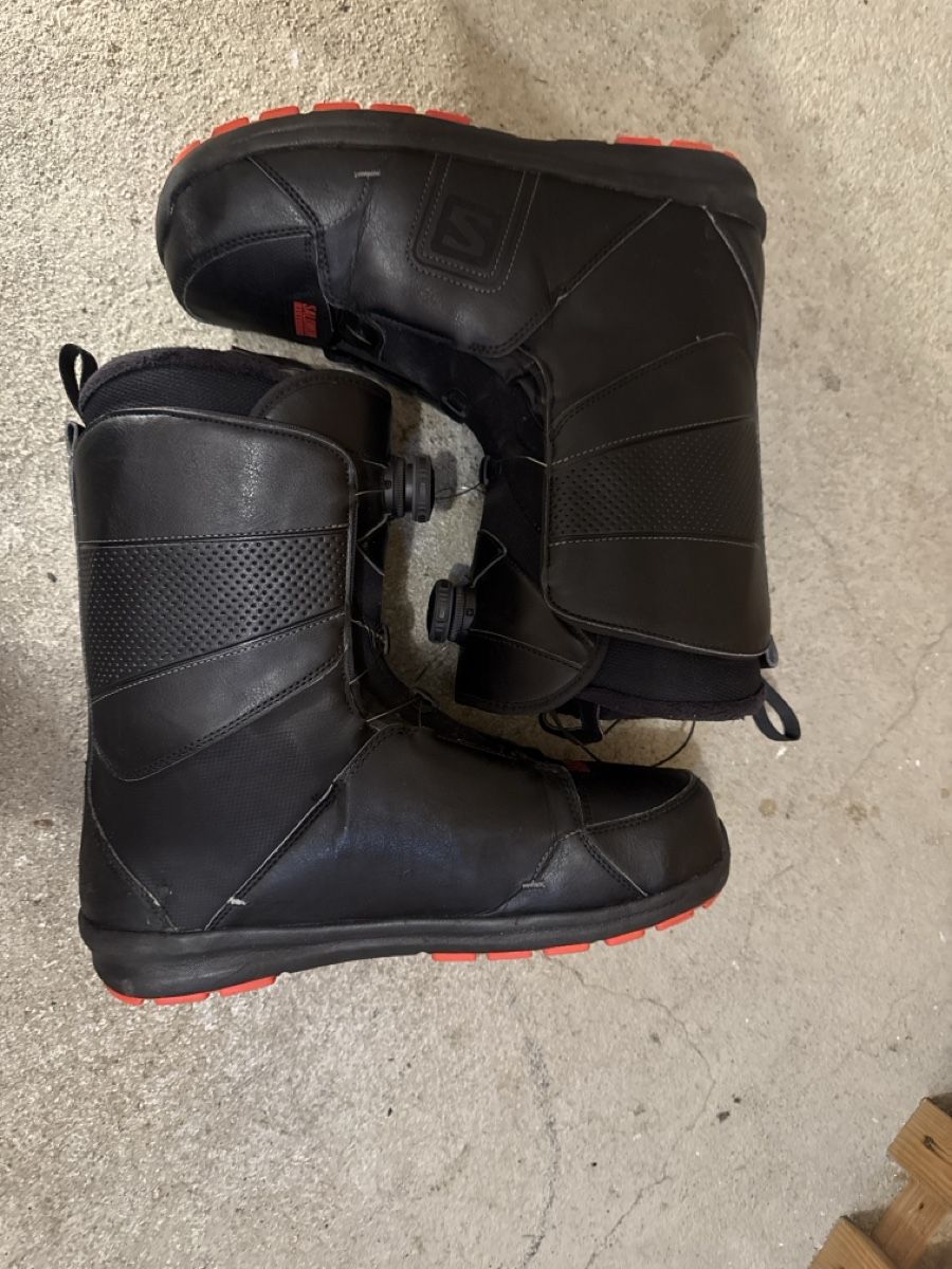 Salomon Scarpe da uomo: Snowboardschuhe Gr. 48, BOA Boots – Difettoso da Schliern b. Köniz venduto da amo_lln9 6