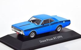 Dodge Polara Coupé  R/T 1974 blau / schwarz      1:43