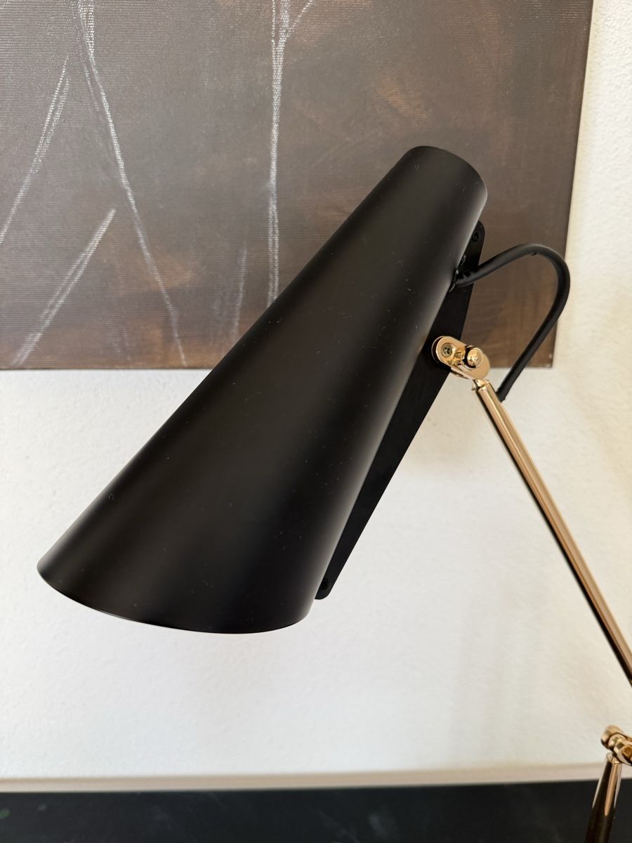 Lampade: Northern Lighting Birdy Table Lamp - Black & Brass – Usato da Zürich venduto da gracieteS 1
