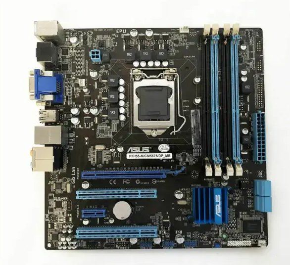 Asus Schede madri: PC-Aufrüst-Bundle: ASUS P7H55-M Pro+ Intel i7 CPU + 32GB RAM – Usato da Spiez venduto da Niceshop 5