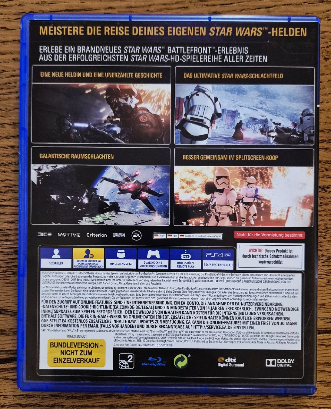 Giochi: Star Wars Battlefront II PS4 – Nuovo (secondo la descrizione) da Au SG venduto da AlenCompany 2