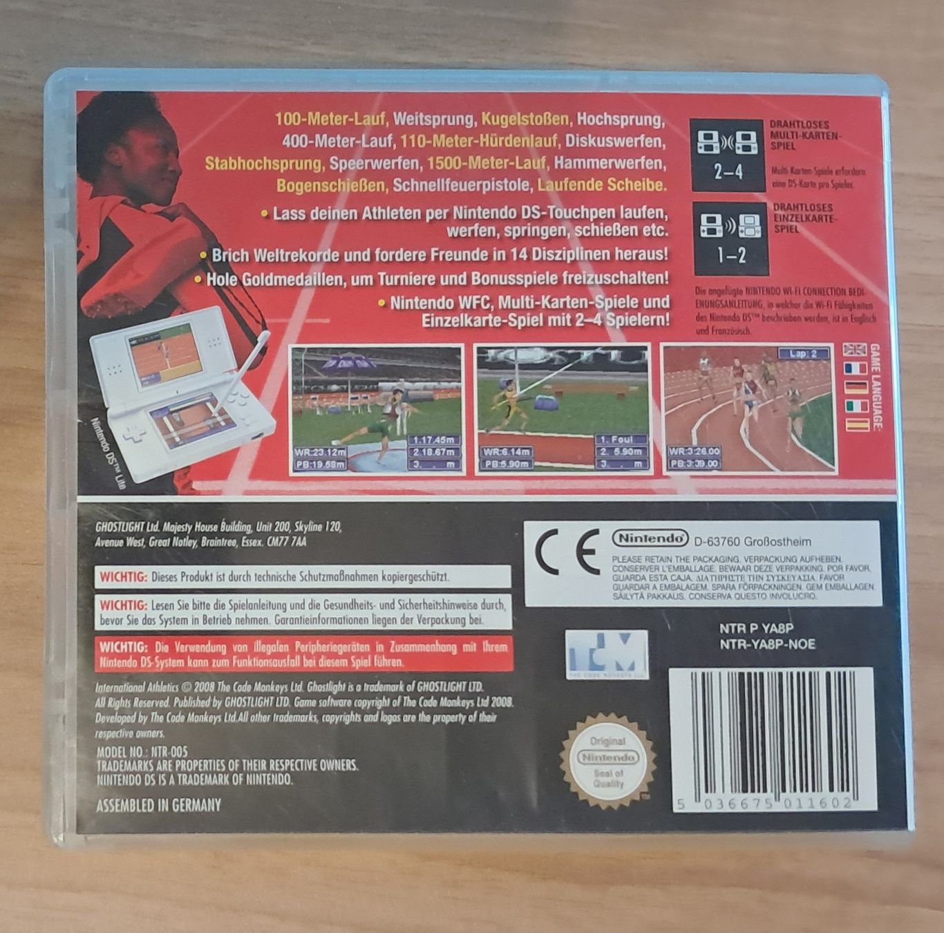 Nintendo Giochi: Nintendo DS: International Athletics – Usato da Bern venduto da pet_dzd7 1