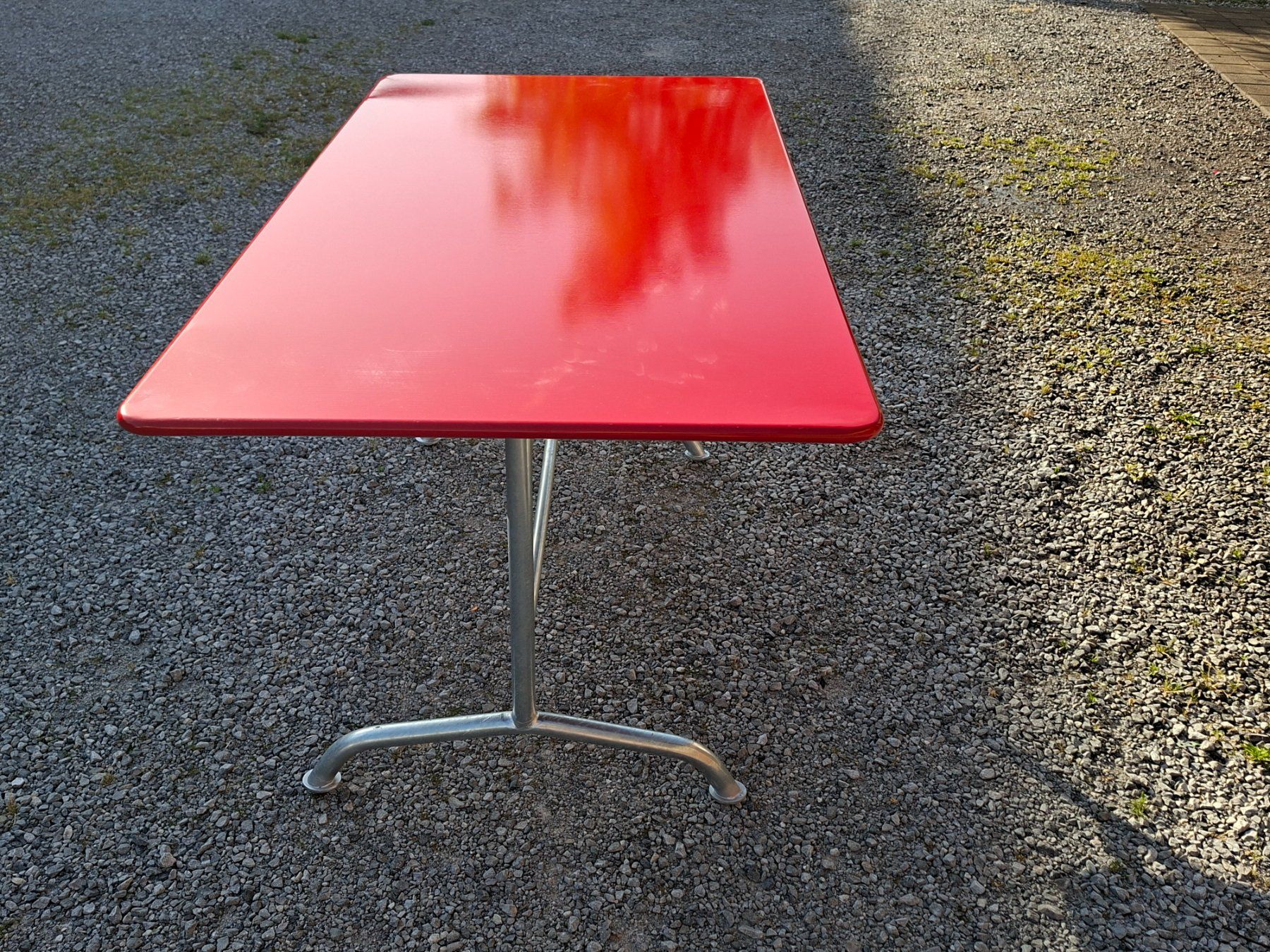 Tavoli: Gartentisch Klappbar 140cm X 75cm Rot – Usato da Buch am Irchel venduto da alinea11 1