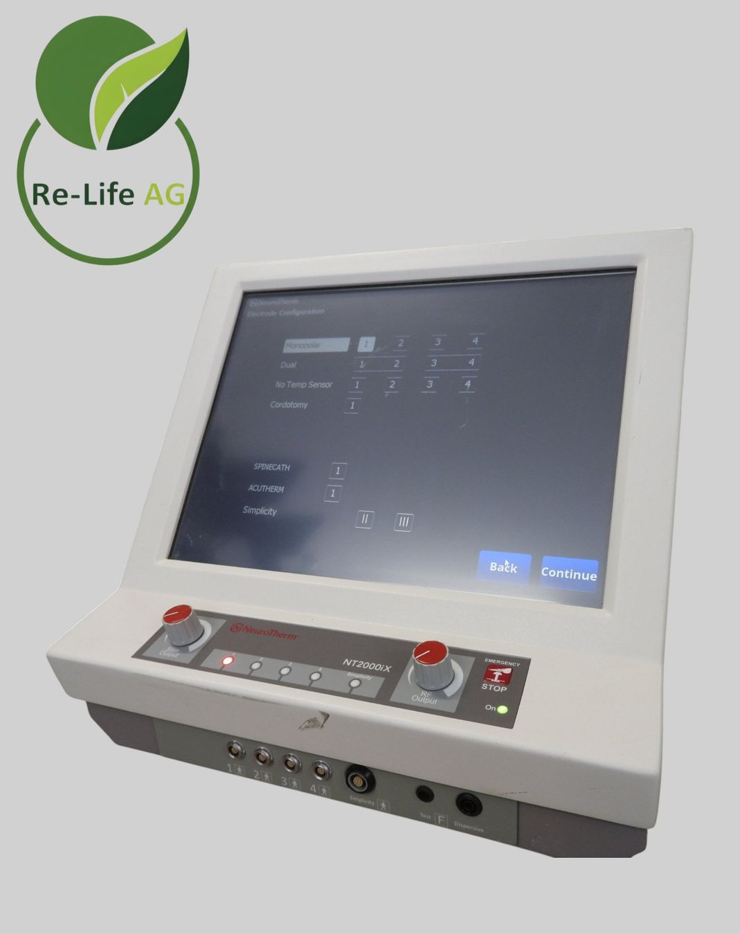 Tutte le macchine: Neuro Therm | NT2000iX | Radiofrequency generator – Usato da Reinach BL venduto da Re-LifeAG_Labor