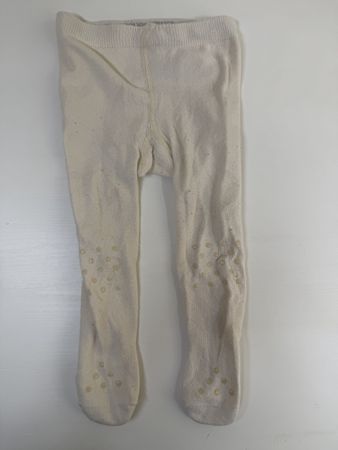 Strumpfhose minymo beige Gr. 68-74 mit Antirutsch-Sohle
