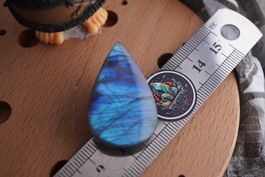 Labradorit  Cabochon  Wow  –Edelsteinstube Rausverkauf
