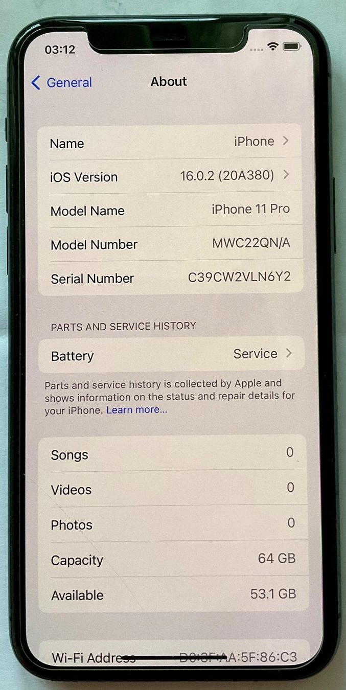 Apple Telefoni cellulari / Smartphones: iPhone 11 Pro 64 GB Space Grau mit Originalverpackung – Usato da Root venduto da Root14 4