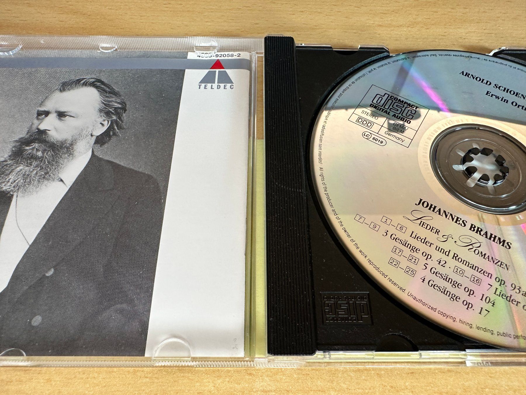 CD: Brahms - Secular Chrouses OP, 93a, 42, 62, 104, 17 – Usato da Rikon im Tösstal venduto da Alpenmutz 2