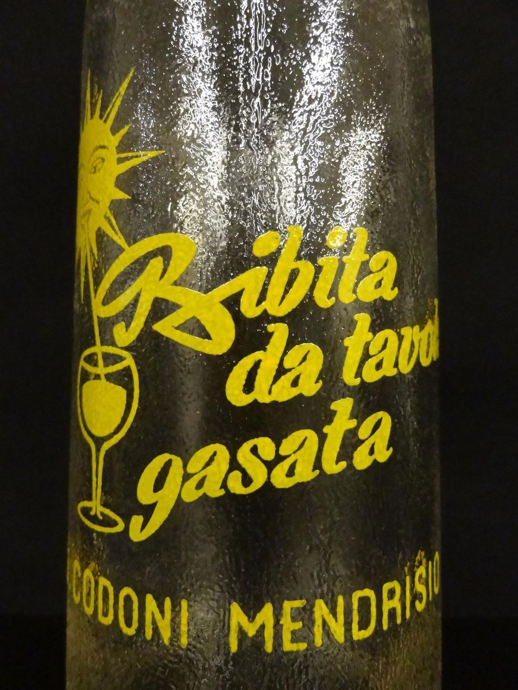 Bicchieri, Caraffe & Bottiglie: alte Flasche FRATELLI CODONI MENDRISIO – Usato da Kerzers venduto da Flaschenposten 1