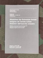 Reglement 51.9/III dfi Abzeichen der Schweizer Armee