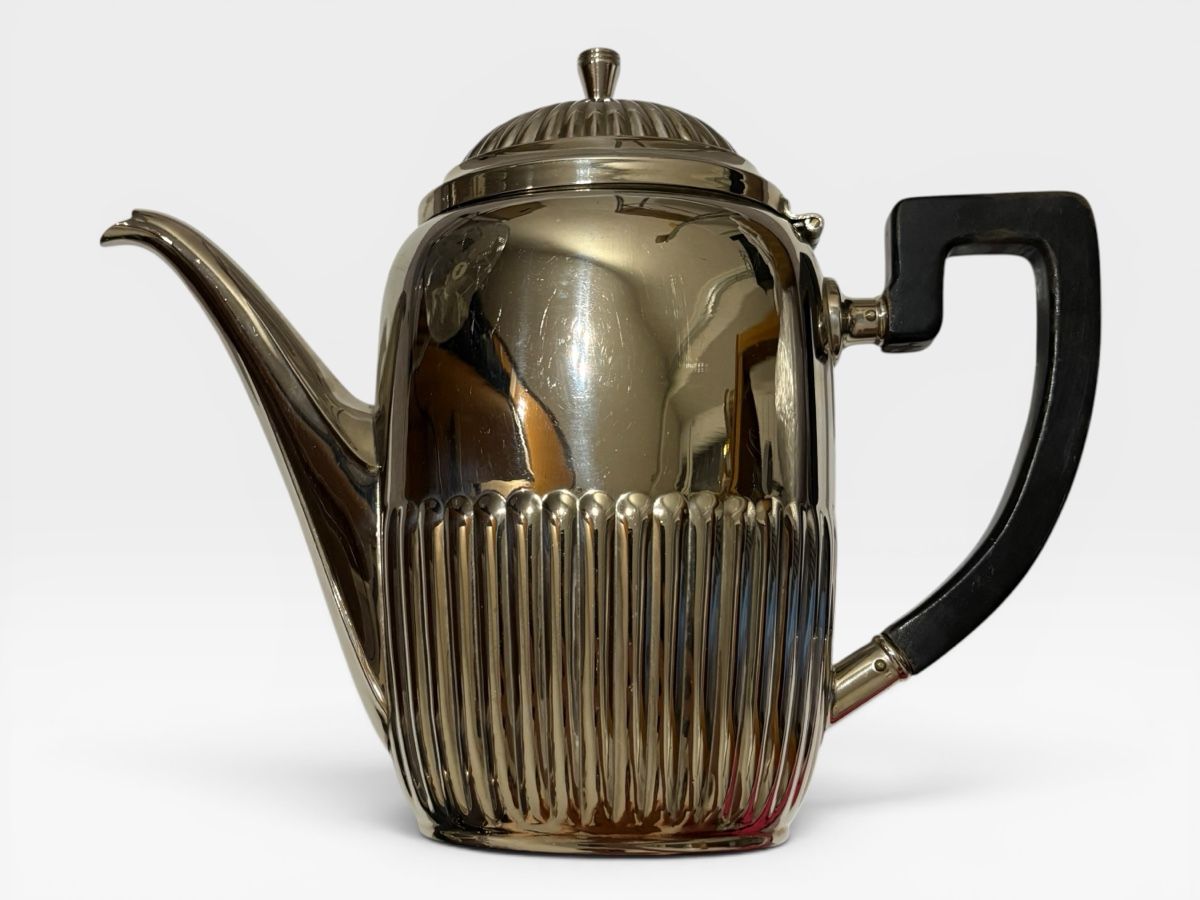 Set di piatti: Ernst Hecker Art Déco Kaffeeservice versilbert 3-tlg. – Usato da Zwingen venduto da imh_bl67 1