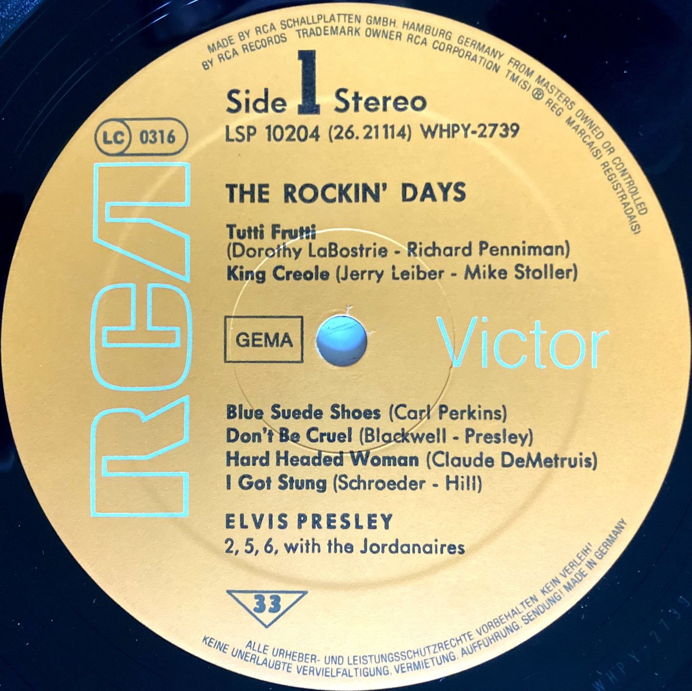 Dischi in vinile: ELVIS PRESLEY - THE ROCKIN' DAYS – Usato da Bottens venduto da hotter-than-hell 2
