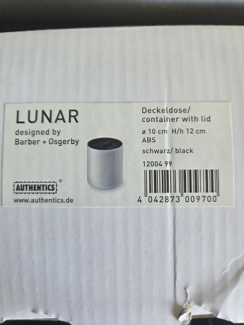 Küchengeräte: Authentics Lunar Dosen mit Deckel, Neu und Originalverpackt! – Neu und originalverpackt aus Basel von Anghkorwatt 7