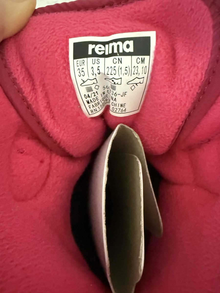 Reima Scarpe per ragazze: Reima Winter Snow Boots, Pink, EU 35, US 3.5 – Usato da Zollikerberg venduto da MK-13 4
