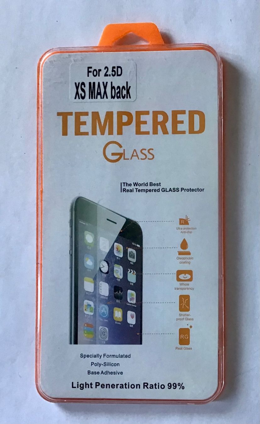 Ritocchi & pellicole di protezione: Schutzglas für 2.5D XS MAX back – Nuovo (secondo la descrizione) da Bubendorf venduto da Alpenheidi