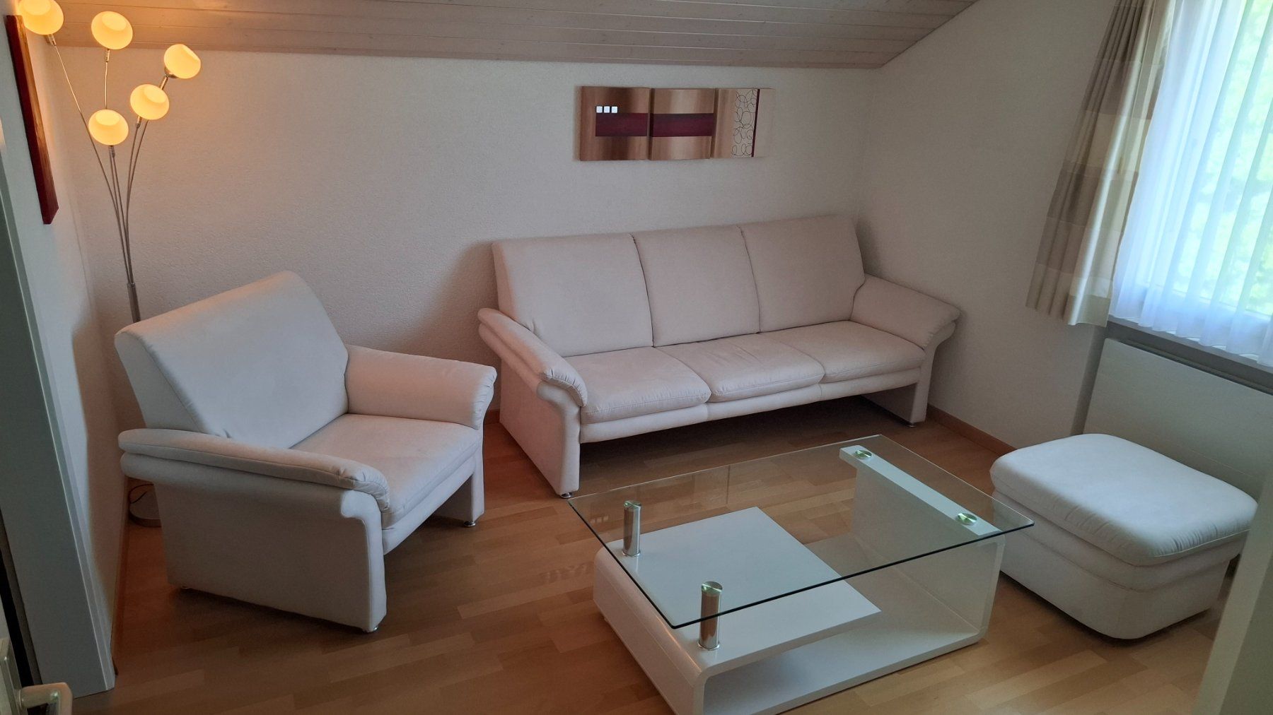 Sofas: Polstergruppe 3-teilig alcantara – D'occasion à Obergerlafingen par tomato69