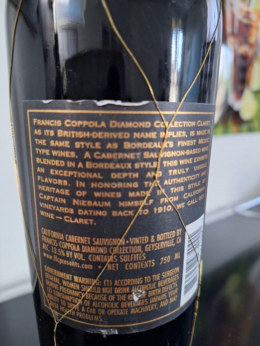 Vino: ROTWEIN FRANCIS COPPOLA 2008 BLACK LABEL – Usato da Vernate venduto da gzi_z2lb 3